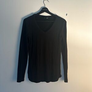 Black long sleeve shirt